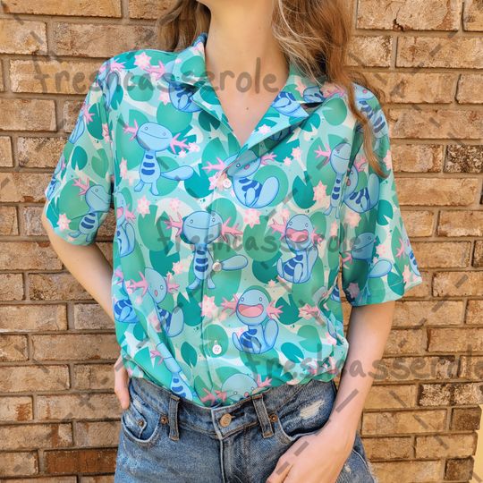 Wooper PKM Hawaiian shirt