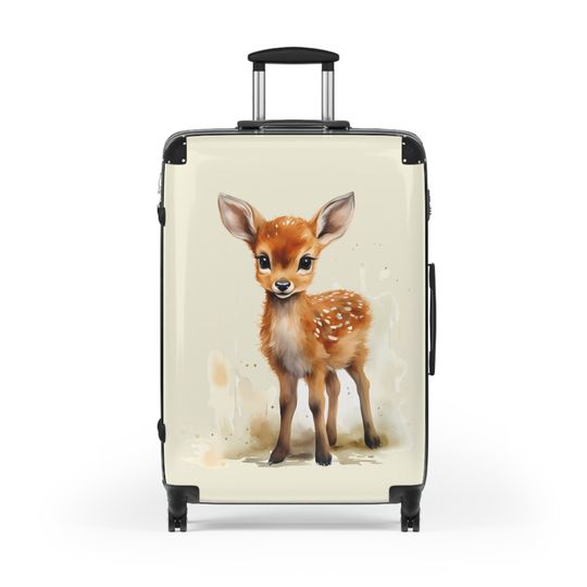 Discover Baby Deer Suitcase, Baby Deer Luggage, Travel Bag