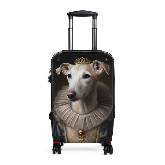 Discover Suitcase Rolling Luggage Carry On Cabin Suitcase with Wheels Hard Shell Suitcase  Whippet Queen