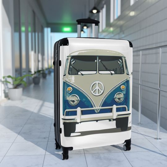 Volkswagen Suitcase Luggage Tote Carry On All Backpack Travel Accessories Decor Purse Weekender Bag Car Auto