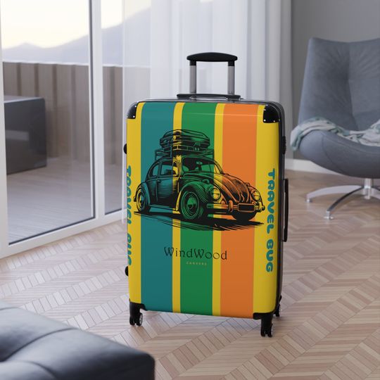 Discover AC-Carvers Travel Bug Suitcase