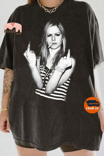 Discover Vintage Avril Lavigne Comfort Colors, Greatest Hits Tour 2024 Shirt, Avril Lavigne Tshirt, Music Concert Tee, Avril Lavigne Fan Gift