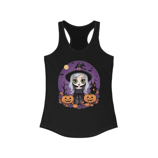 Discover Halloween spooky girl tank top t, Funny Halloween Gift For Friends