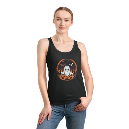 Discover Women's Halloween Tank Top - Halloween Party  - Halloween ghost