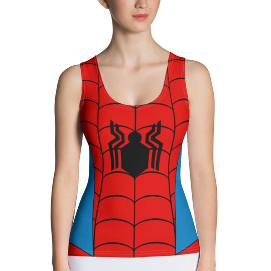 Discover Spider Tank Top Halloween  Costume Tank Top