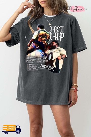 Discover Retro Rod Wave Last Lap Tour 2024 Graphic Shirt, Rod Wave Concert 2024 Tshirt, Rod Wave Rapper Sweatshirt, Rod Wave Merch, Gift For Men