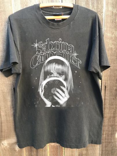 Discover Sab.Rina Music Tour 2024 Shirt, Sab.Rina Vintage 90s Shirt, Carpenter Graphic T-Shirt, Trendy Shirt, Gift for men women unisex tshirt