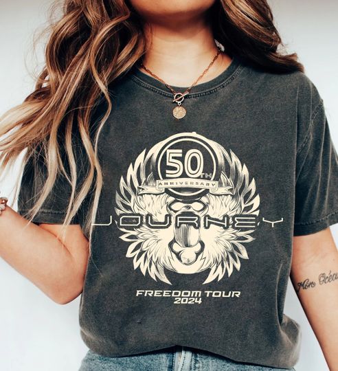 Discover Journey Fan Shirt, Journey Tour 2024 Shirt, Free-dom 2024 shirt, Toto Concert Shirt, Journey Shirt Gift for Fans