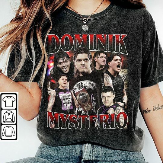 Dominik Mysterio Vintage, Mysterio Homage Actor Dominik Mysterio Vintage Retro 90s Unisex Shirt, Gift For Fan