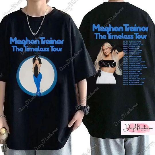 Discover Meghan Trainor The Timeless Tour 2024 Shirt, The Timeless Tour Shirt, Meghan Trainor 2024 Concert Shirt, Meghan Trainor Merch