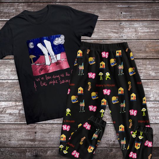 We've Been Doing All This Late Night Talking Pajamas Set, Personalized Family Pajamas, Family Christmas Pajamas Set.