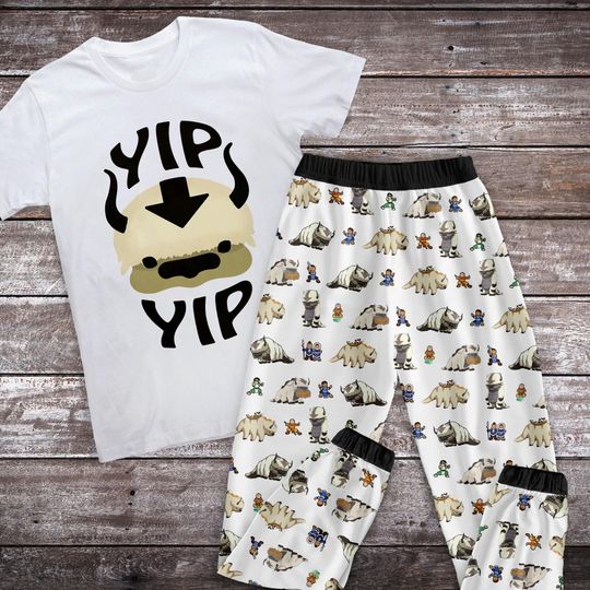 Discover Yip Yip Appa Avata Pajamas Set, Personalized Family Pajamas, Family Christmas Pajamas Set.