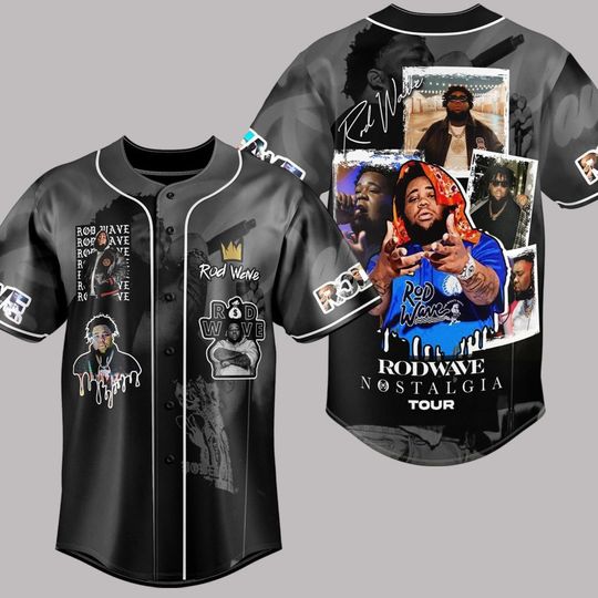 Rod Wave Baseball Jersey, Last Lap Tour Jersey Shirt, Rod Wave Rapper Shirt, Rod Wave Concert Shirt, Rap Music Tour 2024 Shirt