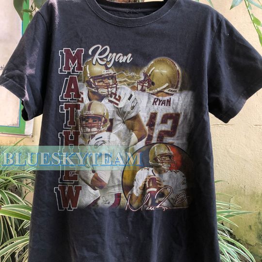 Discover Vintage 90s Graphic Style Ryan Mathew  T-Shirt, Style Ryan shirt, Vintage Oversized Sport Tee, Retro Bootleg Gift New Design, Best Gift Ever