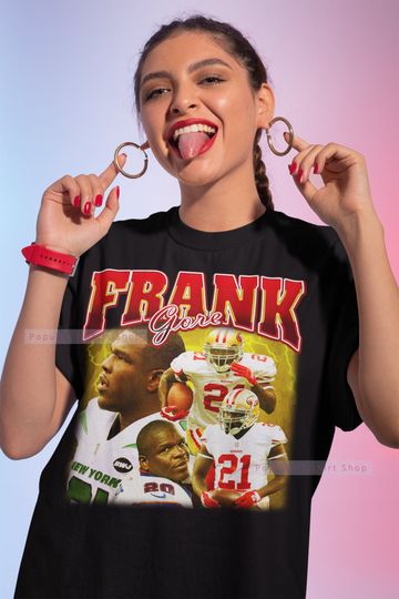 Discover Frank Gore Vintage Unisex Shirt, Vintage Frank Gore TShirt Gift For Him and Her, Frank Gore T-shirt, Express Shipping Available