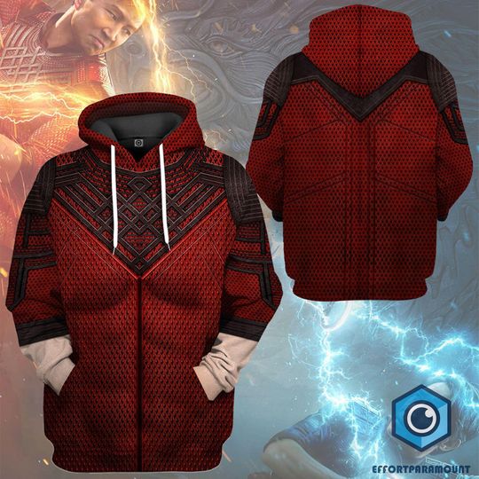 Shang Chi Full Over Print 3D Hoodie, Shang Chi Cosplay Hoodie, Shang Chi Superhero Avengers Hoodie, Shang Chi Shirt