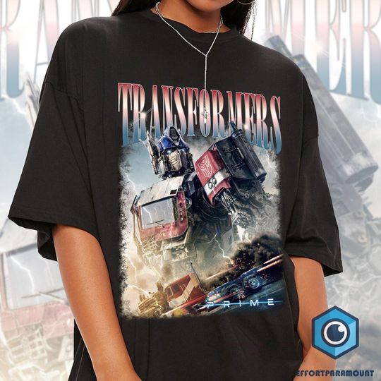 Transformers Prime Bootleg Rap Tee, Rise of the Beasts, Transformer Shirt, Vintage Transformers Shirt, Optimus Prime Shirt, Autobots Shirt