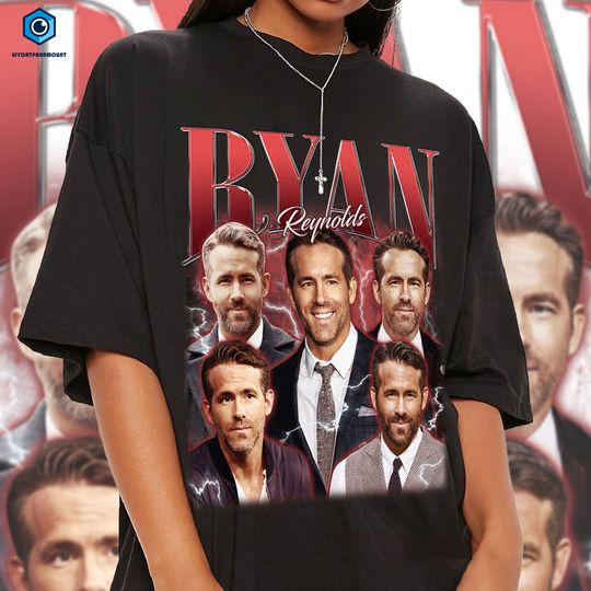 Vintage Ryan Reynolds Shirt, Ryan Reynolds Tshirt, Ryan Reynolds Tee, Ryan Reynolds Merch, Ryan Reynolds Bootleg Tee