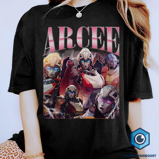 Discover Arcee Transformers Bootleg Rap Tee, Rise of the Beasts, Transformer Shirt, Vintage Transformers Shirt, Transformers Fan