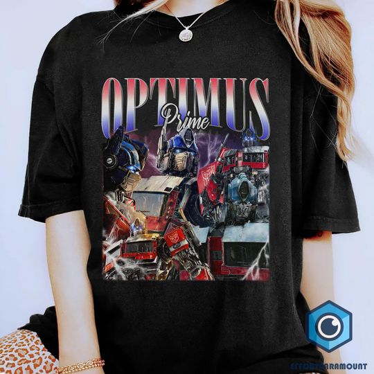 Optimus Prime Homage Shirt | Optimus Prime Shirt | The Transformers Shirt | Transformers Movie Shirt | Rise of the Beasts