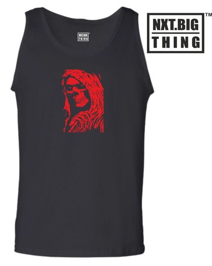 Discover Grim Reaper Vest Death Ghost Bats Blood Witch Trick or Treat Graveyard Scary Horror