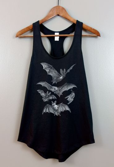 Discover Gothic Womens Racerback Tank Top Shirt | Witchy clothing Pastel goth Dark