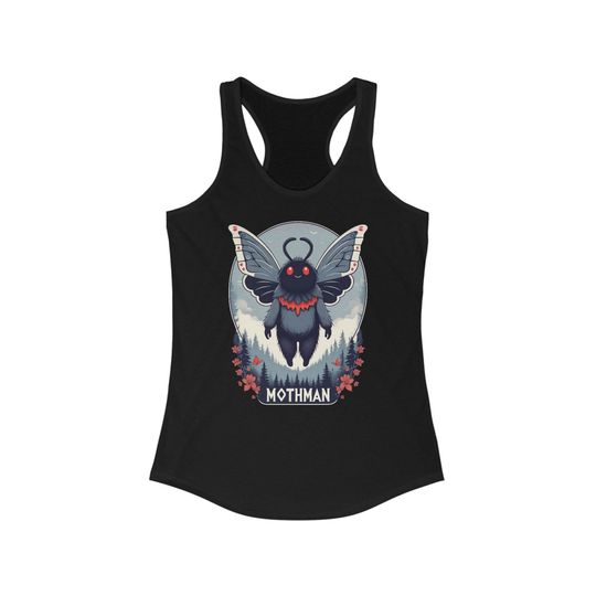 Discover Angelic Mothman Women's Racerback Tank Top