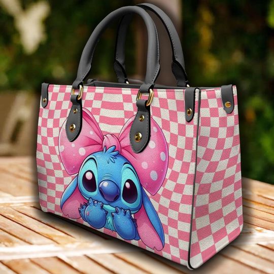Stitch Leather Handbag, Stitch Angel Bag, Travel Bag