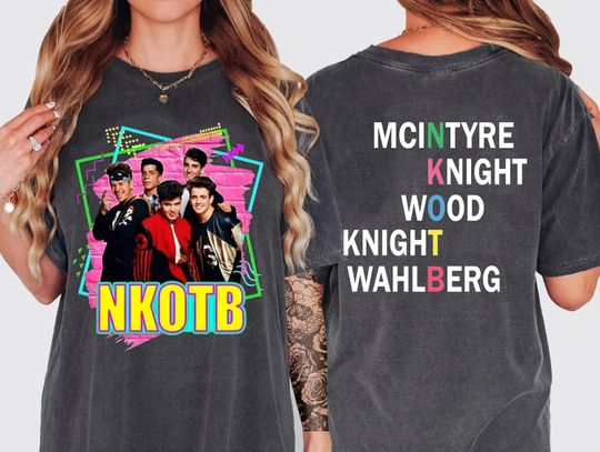 Discover NKOT Block Comfort Colors Shirt, NK on The Block T-shirt,  Rock Concert Tee, NKOT Block 2024 Concert Tshirt, NK on The Block Shirt