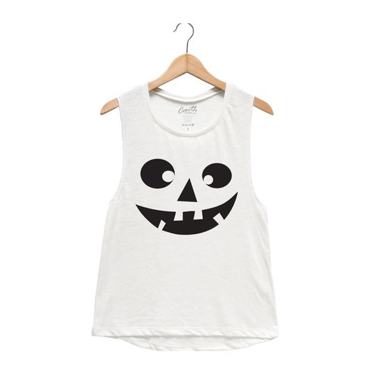 Discover Jack O Lantern Halloween Shirt, Muscle Tank Top, Women Tank Top