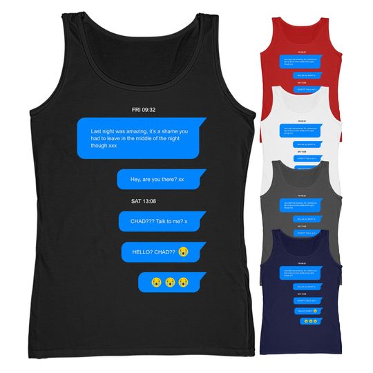 Discover Ghosted Costume Unisex Tank Top | Funny Halloween Costume Gym Vest Gift for Him