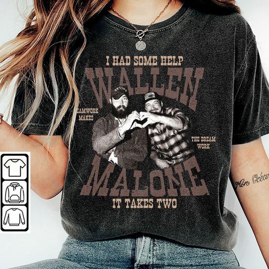Discover BlvckStyle Post Malone Morgan Shirt, Country Music, I Had Some Help Bootleg Inspired Y2k Concert Fan Unisex Shirt