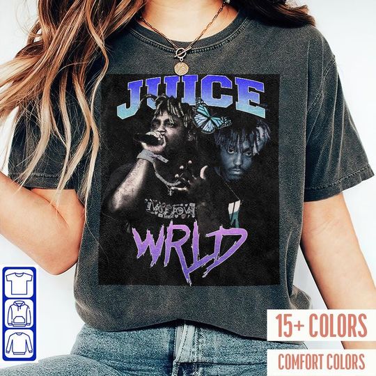 Juice Wrld Hip Hop Retro Vintage Bootleg Graphic Shirt