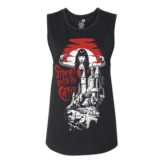 Discover Brams Castle Vampire Muscle Tank - goth graphic Tank Top
