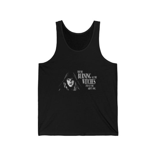 Discover Taylor - Burning All The Witches - Ready for It  Reputation Halloween Crop Tank Top