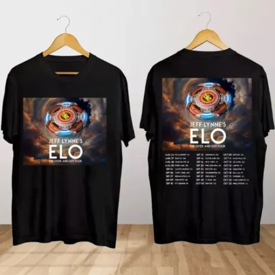 Jeff Lynne's ELO The Over and Out Tour 2024 Shirt