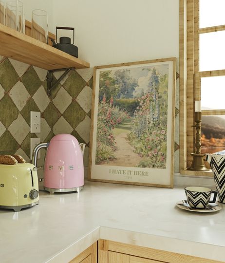 I Hate It Here Print | Secret Gardens Print | Music Wall Art | TTPD Print | Aesthetic Print | Bedroom Decor | Girly Print