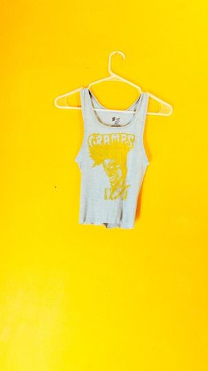 Discover S_Screen Printed Punk Tank Top