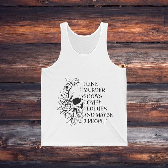 Discover Funny Skull Halloween Tank Top - Halloween Costume, Skull Print Tank Top