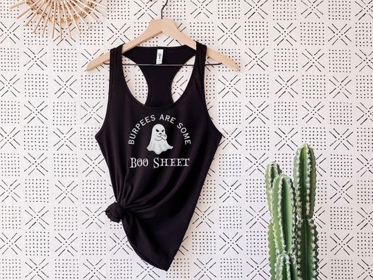 Discover Burpees are Some Boo Sheet, Halloween Shirt, Funny Halloween Gym Top