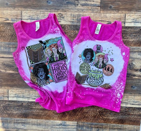Vintage Hocus Pocus Tank Top, Sanderson Sisters Crop Tank, Halloween, Disney Hocus pocus 2
