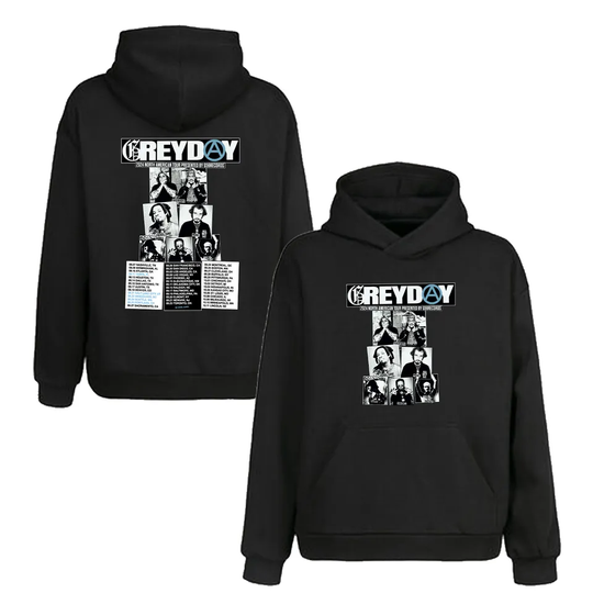 Suicideboys Grey Day Tour 2024 Hoodie, Unisex Harajuku Pullover Tops Long Sleeve Hoodies,  Muisc Tour Fans Gift