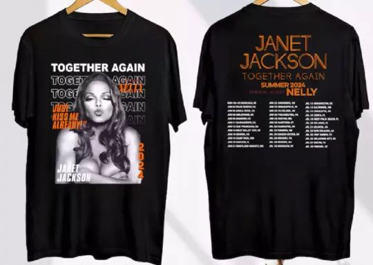 Discover Janet Jackson 2024 Tour Shirt