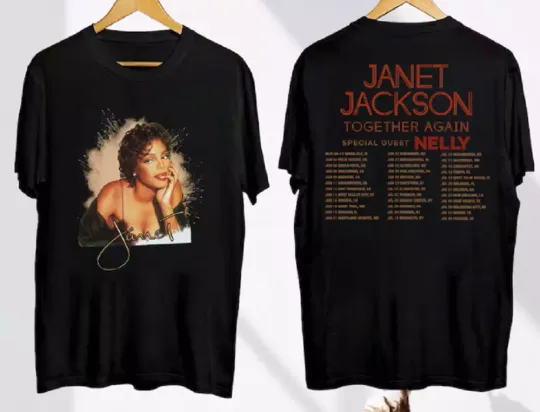 Discover Janet Jackson Summer Together Again 2024 Tour Shirt