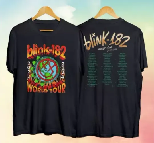 B182 Band World Tour 2023-2024 Short-Sleeve T-Shirt