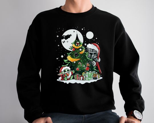 Star Wars Christmas Sweatshirt, Minnie Mickey Christmas Sweatshirt, Disney Christmas 2024 Sweatshirt