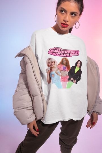 Discover Powerpuff Girls shirt, Sabrina Carpenter t-shirt, Billie Eilish t-shirt, Chappell Roan t-shirt, Summer 2024 pop albums, Pop culture t-shirt