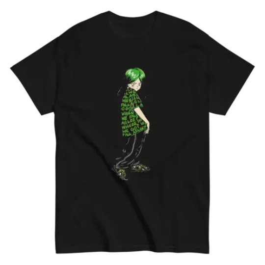 Discover Billie Eilish Anime Design Shirt