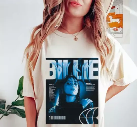 Discover Billie Eilish Hit Me Hard and Soft World Tour 2024 T-Shirt Merch