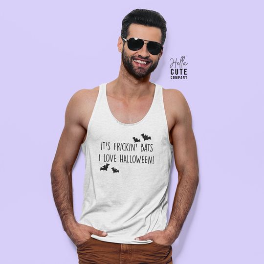 Discover It's Frickin' Bats Tank Top, Disney Halloween Tank Top, Mickey Bats Tank Top